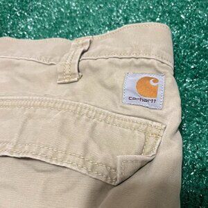Carhartt Men's Tan and Cream Trousers